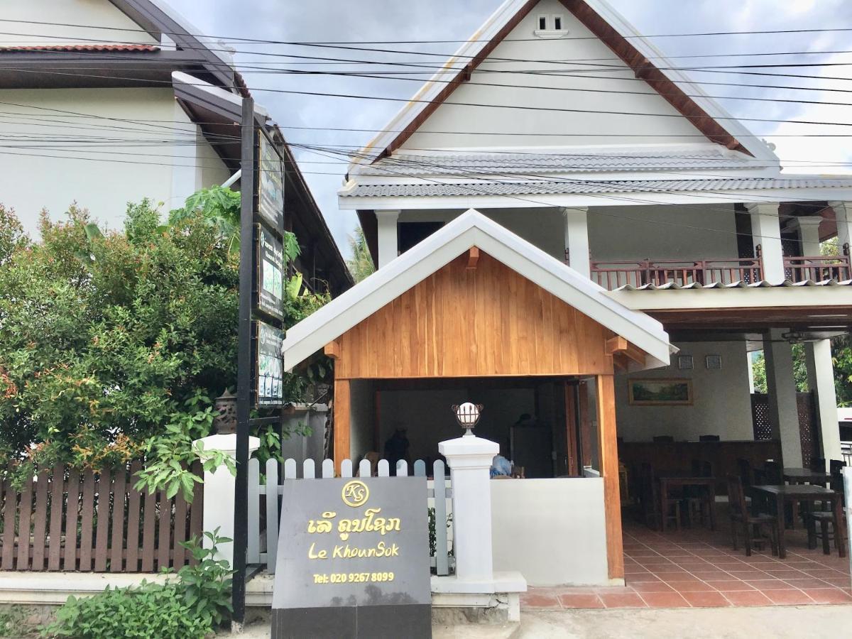 Le Khounsok Boutique Hotel Luang Prabang Eksteriør billede